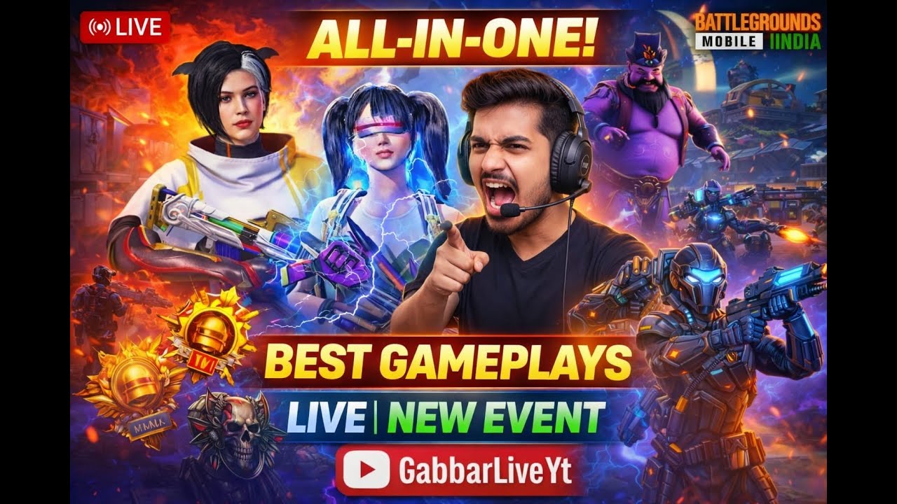Zone Ka Raja iQOO Neo 7『GabbarLiveIyt』 is live