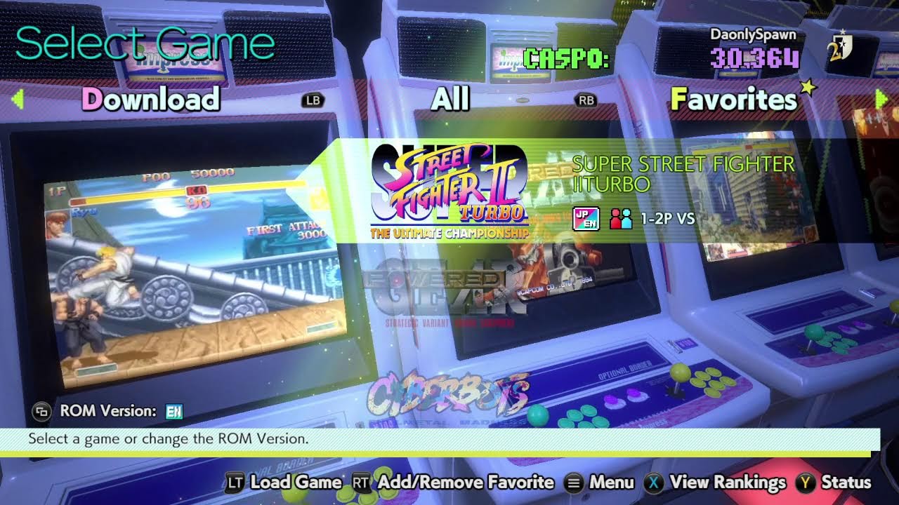 Capcom Arcade Stadium with Jacob