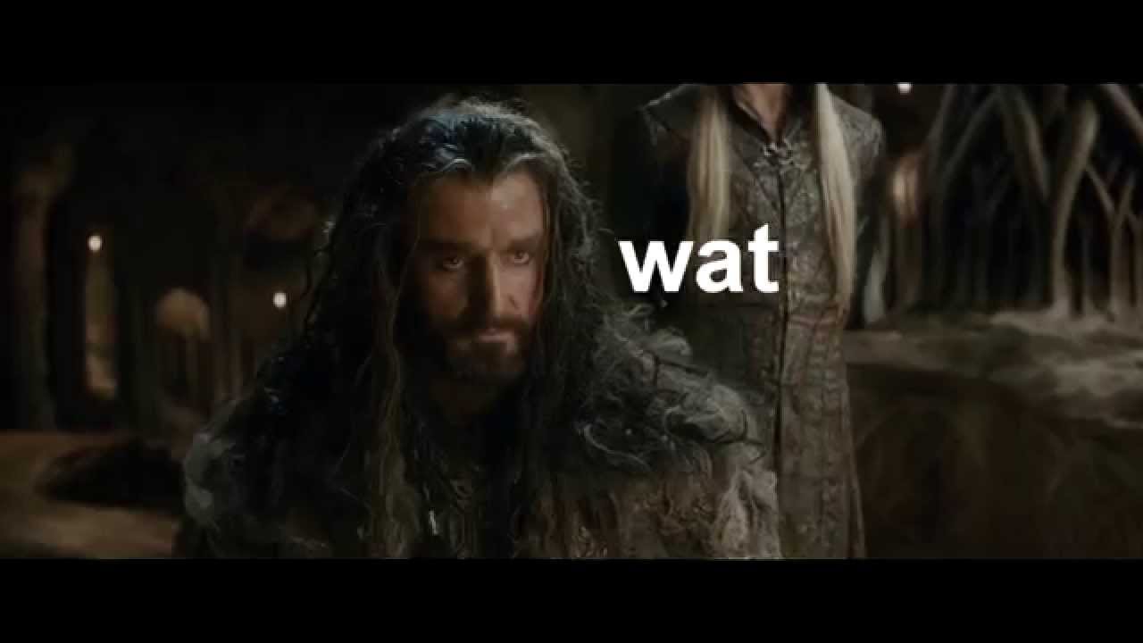 YTP - Thranduil and Thorin have a nice chat