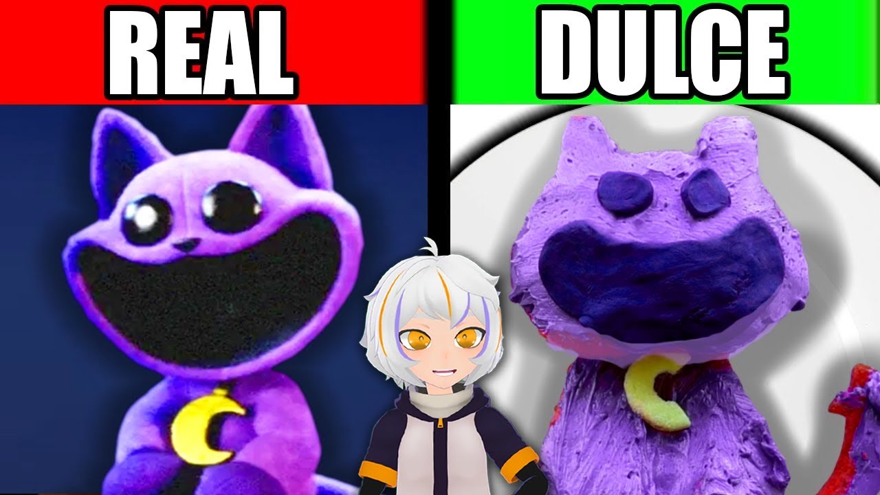 Hice POPPY PLAYTIME 3 con DULCES | ChuyMine REACCIONA a fynn