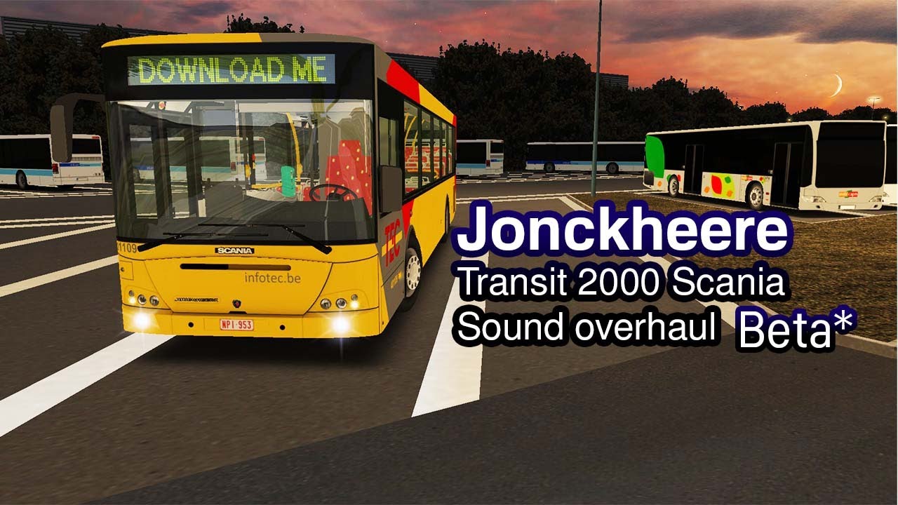 [OMSI] Jonkheere Transit 2000 Scania L94UB  Overhaul - BETA