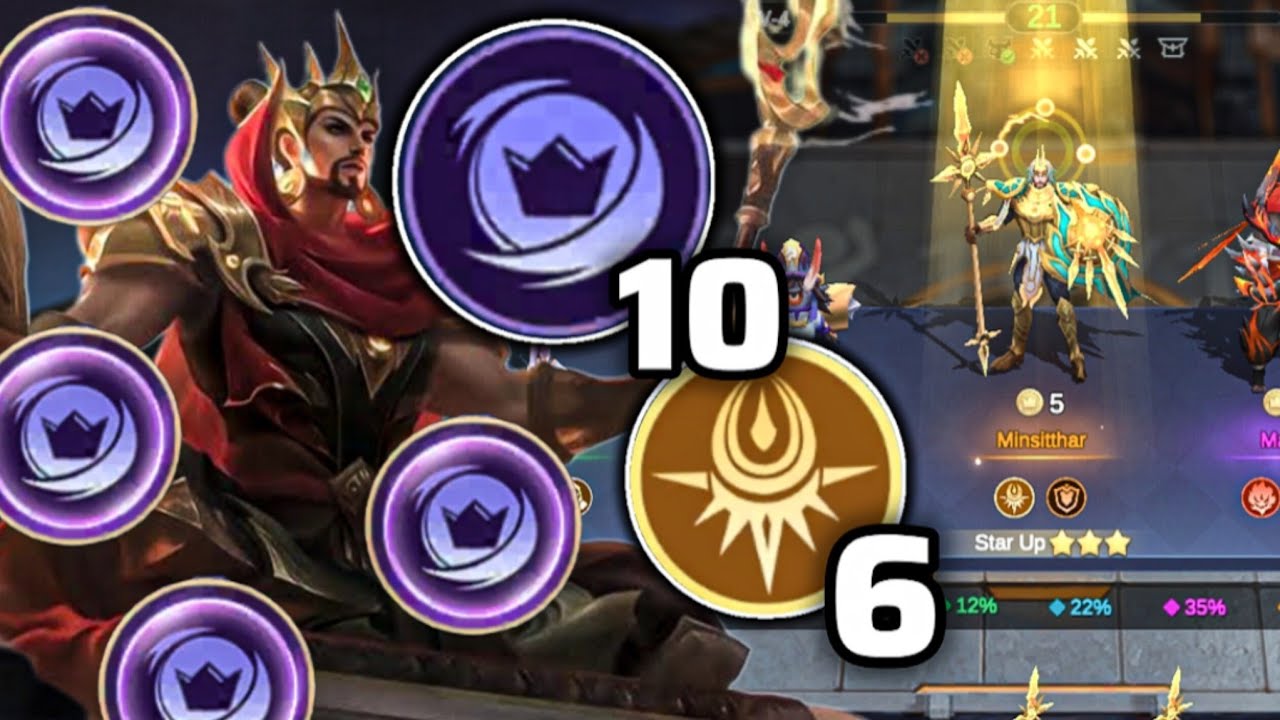 3 STAR MINSITTHAR 10/10 SHADOWCELL 6/10 DAWNBRINGER | MAGIC CHESS GO GO META