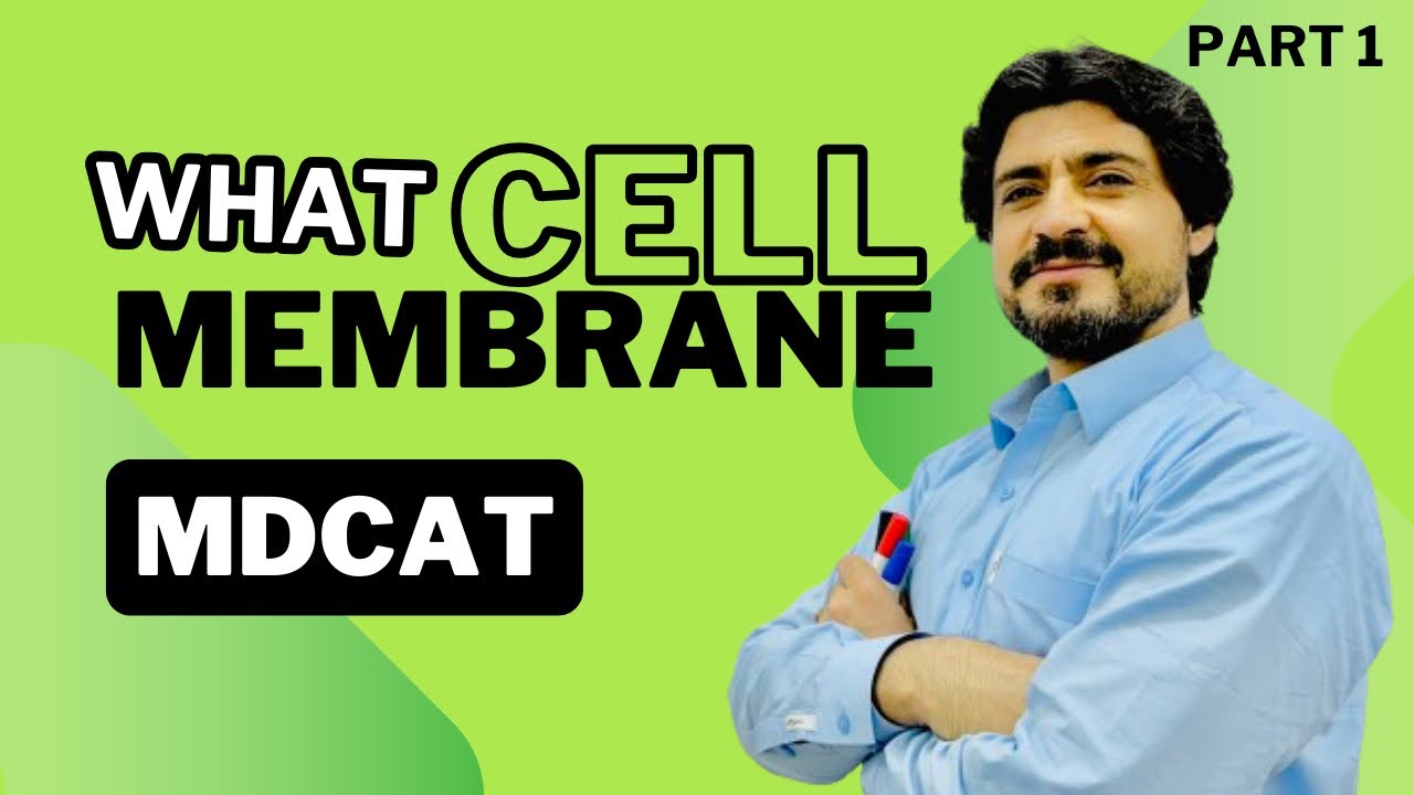 Biology MDCAT exam Cell membrane Structure , Composition Part 1
