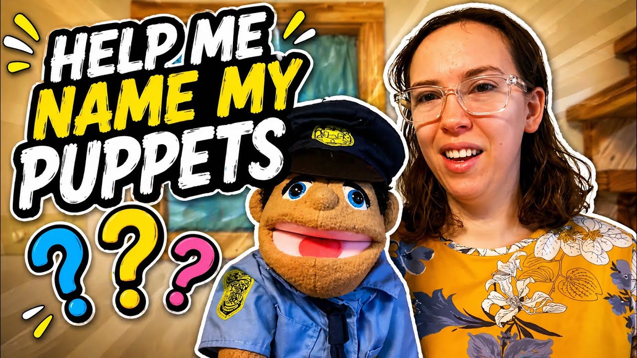 I got new Melissa and Doug puppets that need a name