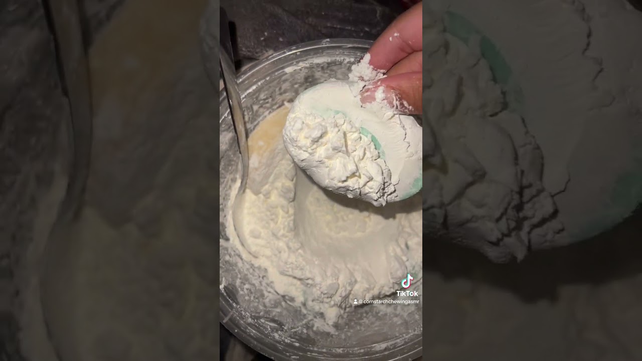 squeaky scented cornstarch with baby powder 🤤🤤🥰