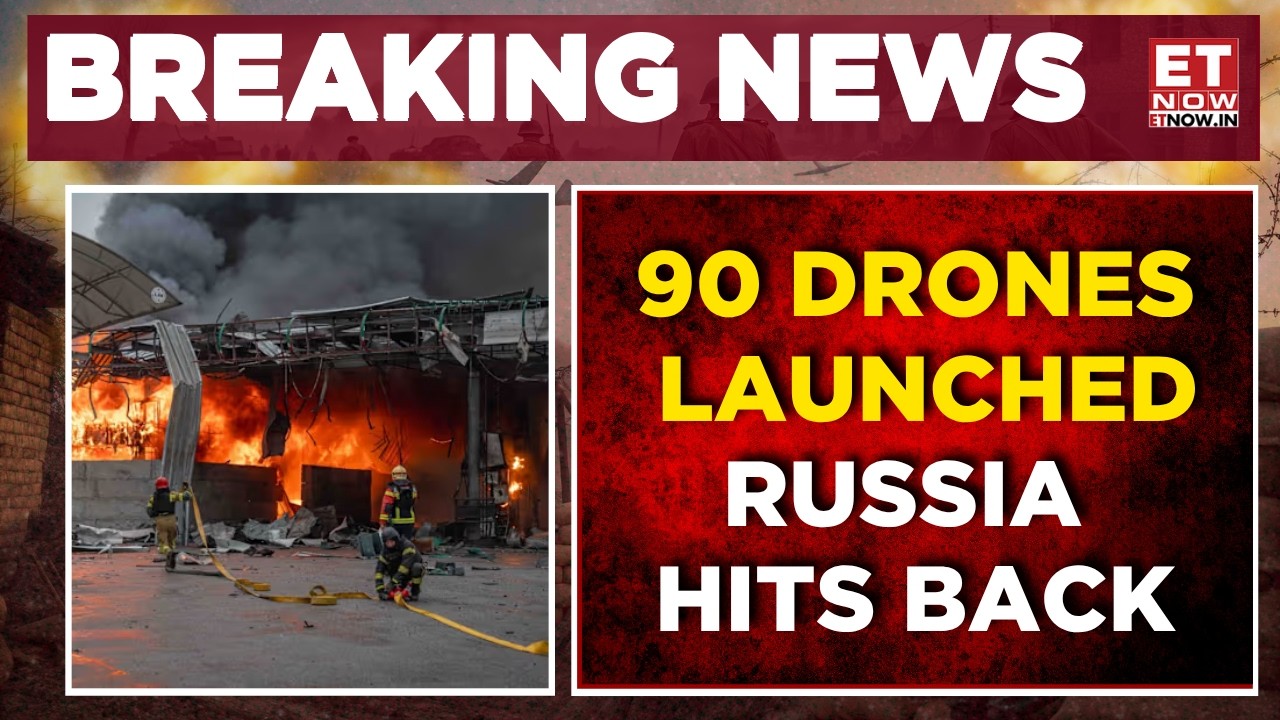 Moscow Hits Back: 90 Drones, Ballistic Missiles Rain Down On Ukraine After Ufa Oil Facility Strikes