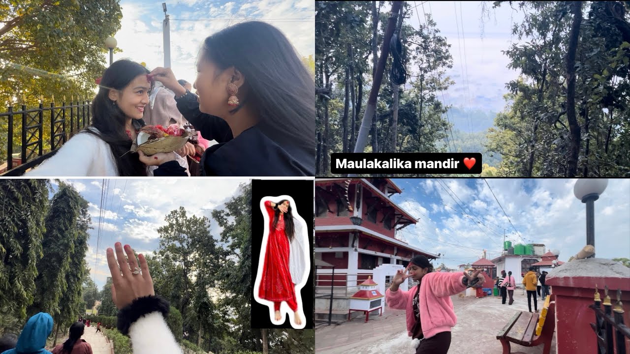 Maulakalika mandir with friends after long time❤️||Ronisha khadgi||