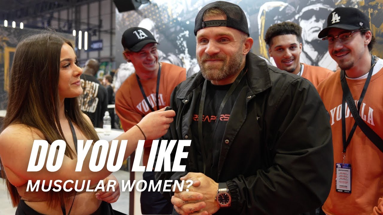Are you attracted to muscular women? | ARNOLD EXPO UK