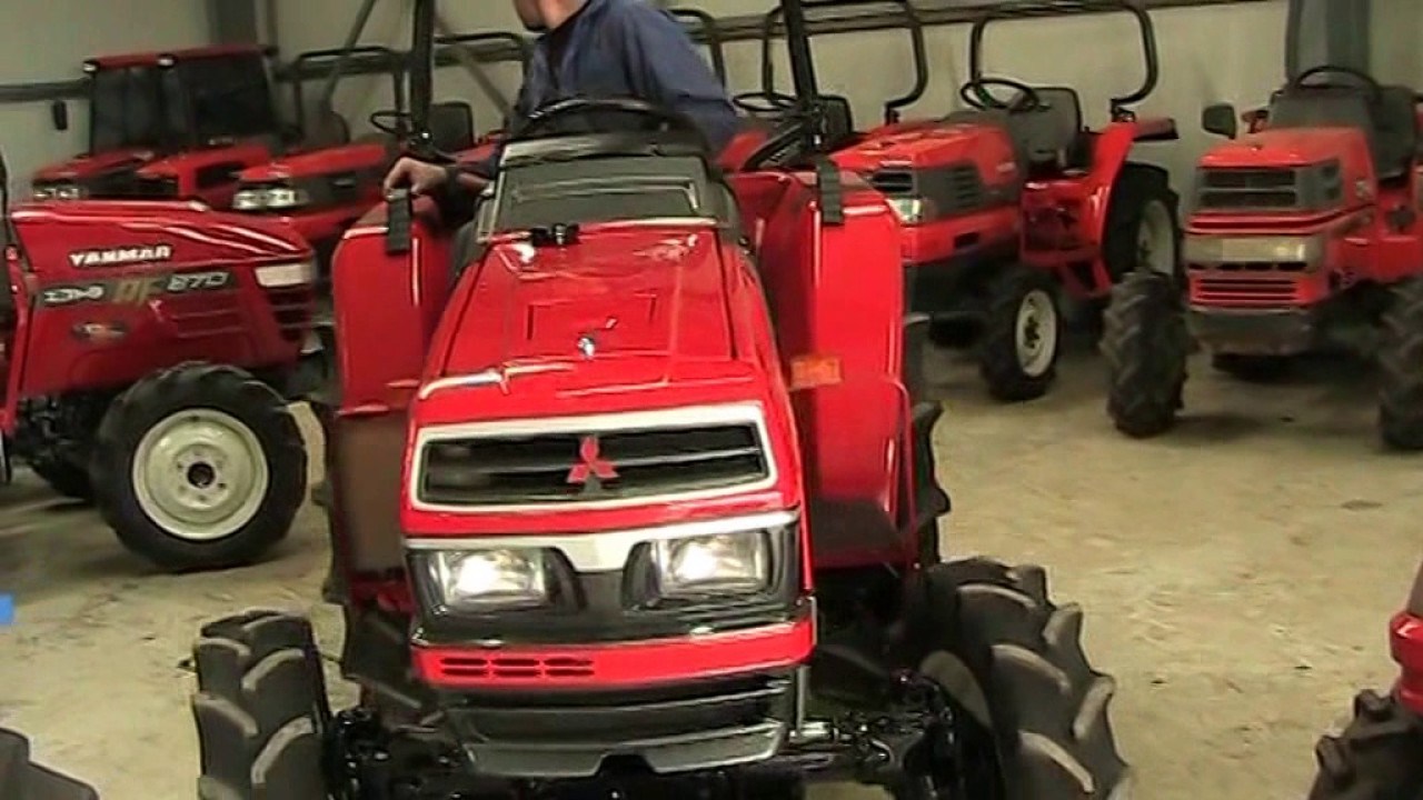 Τρακτέρ MITSUBISHI MT245 με Υδραυλικό τιμόνι Ρεβέρσα
