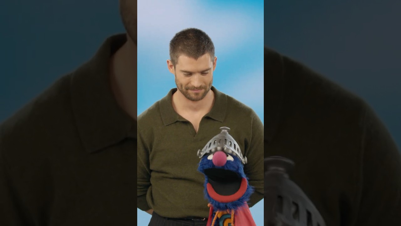 Super Grover Meets Superman (David Corenswet) #sesamestreet