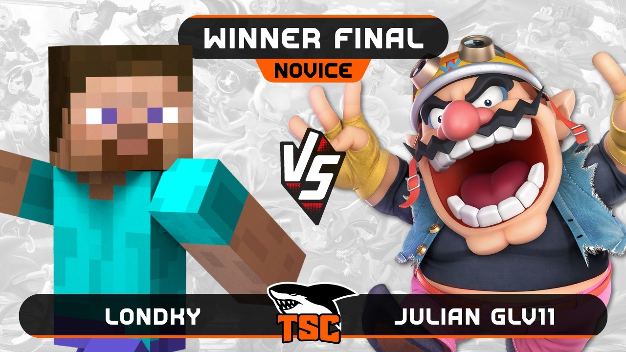 JulianGlv11 (Wario) vs Londky (Steve) - Real Novice - Winner Final - SSBU