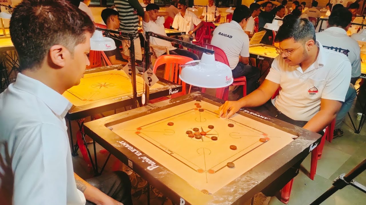 Ashraf Khan (Panvel) Vs Manish Joshi (Mahad) | RM | Raigad Dist. Carrom Tournament