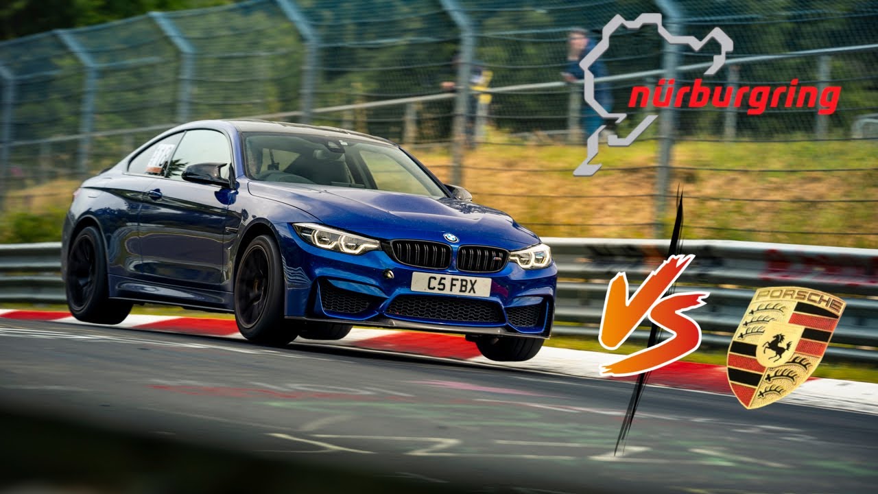 Nurburgring BMW M4 CS vs Porsche 991.2 GT3 7:42 BTG Nordschleife Trackday