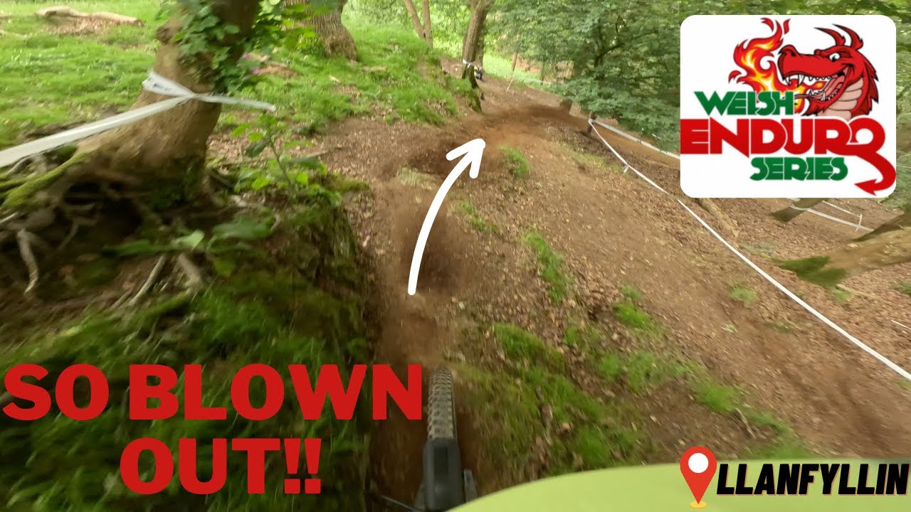 WELSH ENDURO SERIES ROUND 3 AT LLANFYLLIN | SO DUSTY! | LBTV |