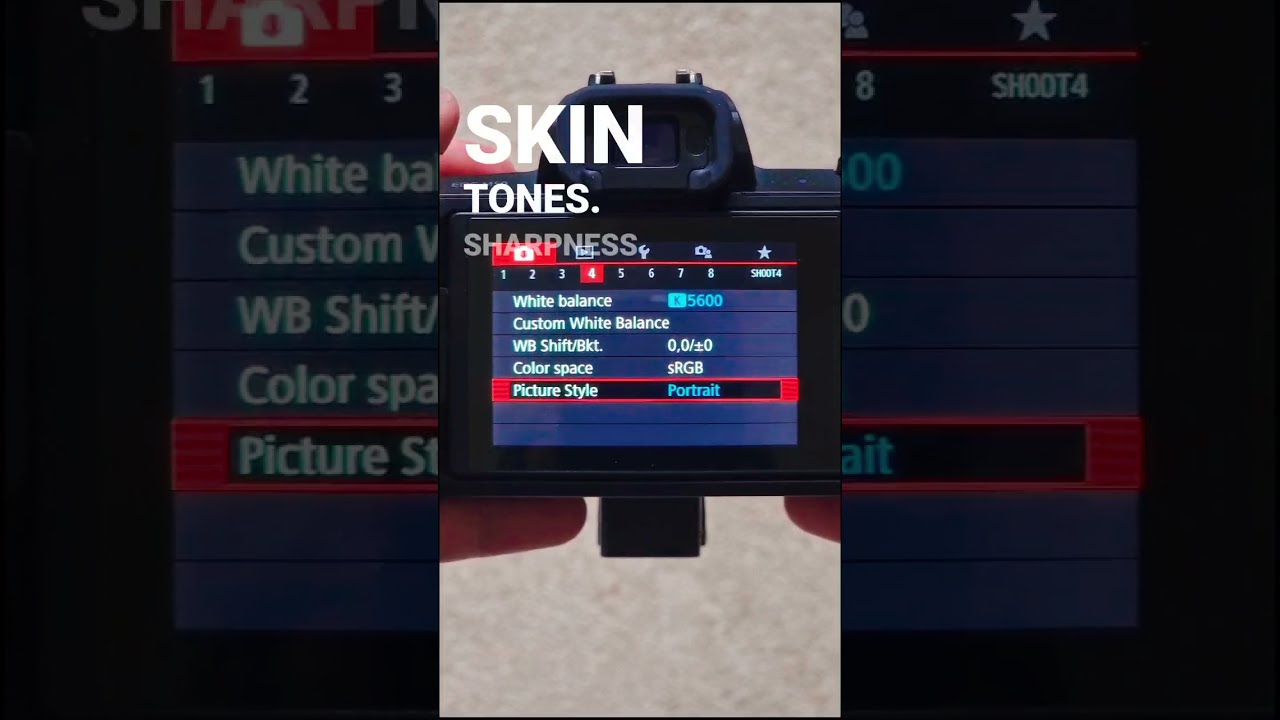CANON M50 PORTRAIT PICTURE PROFILE EXPLAINED
