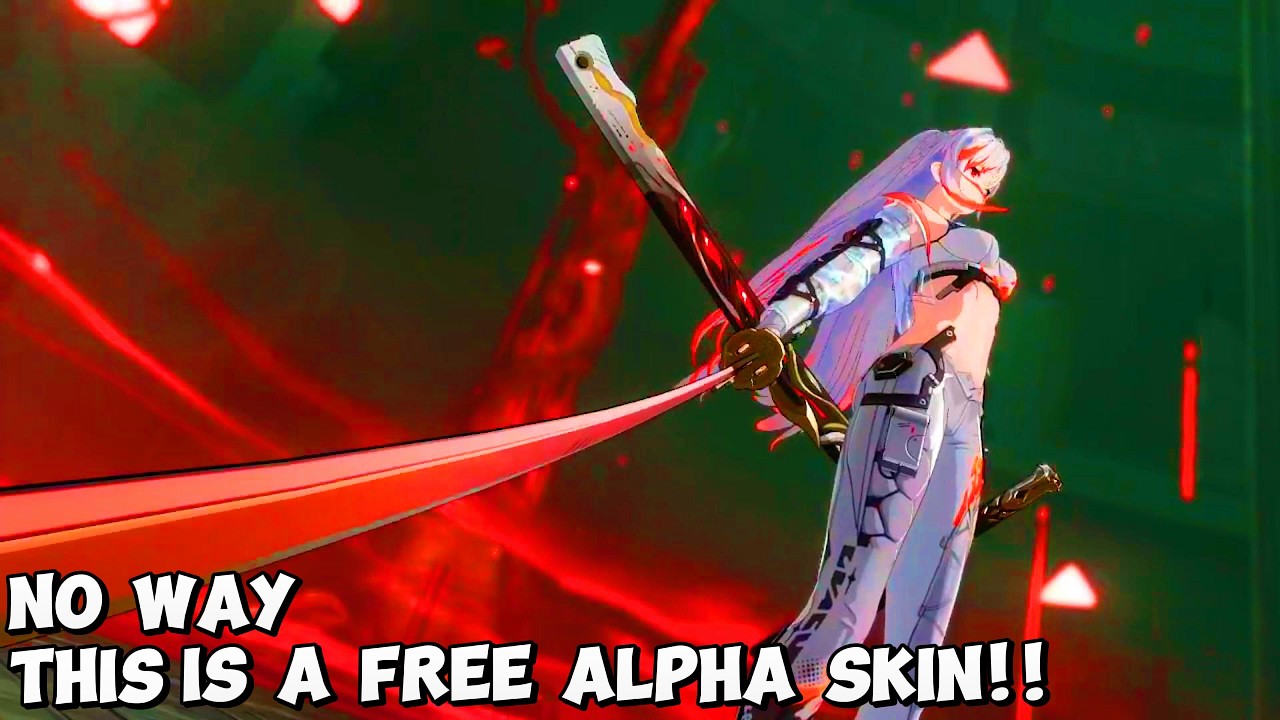 Punishing Gray Raven: Alpha Crimson Weave Skin Showcase l WorkOut Collab