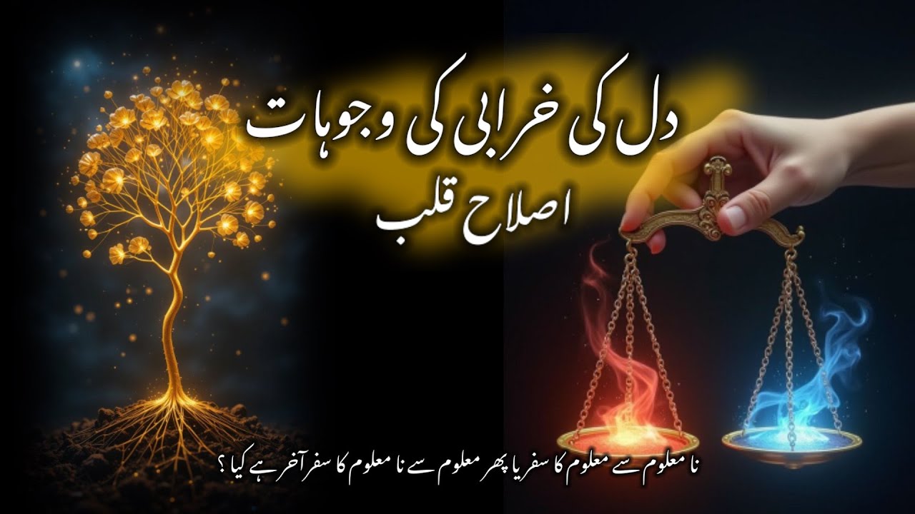 Dil ki khrabi ki wajohat | islahay qalb | salikeen ka safre Marifat | DarrajOfficial