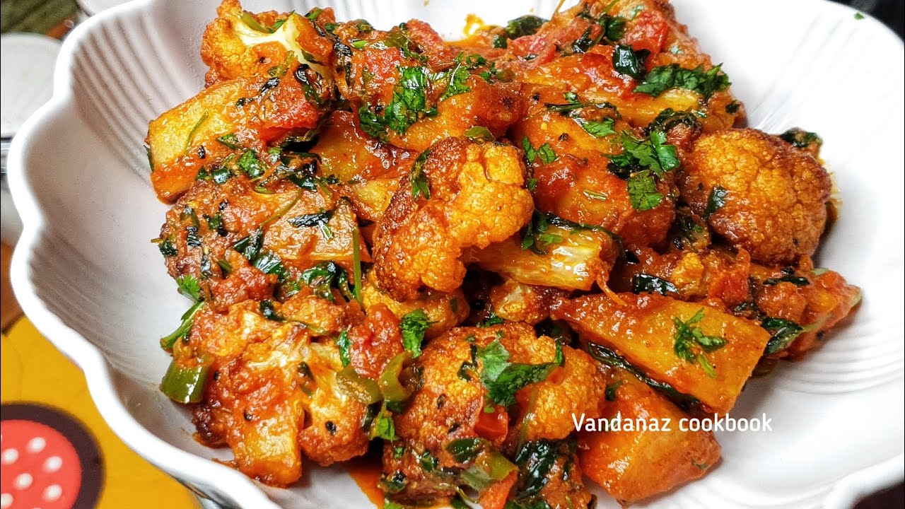 बिना प्याज लहसुन के बनाएं हलवाई स्टाइल आलू गोभी/No Onion Garlic Halwai style aloo gobi/Aloo Gobhi