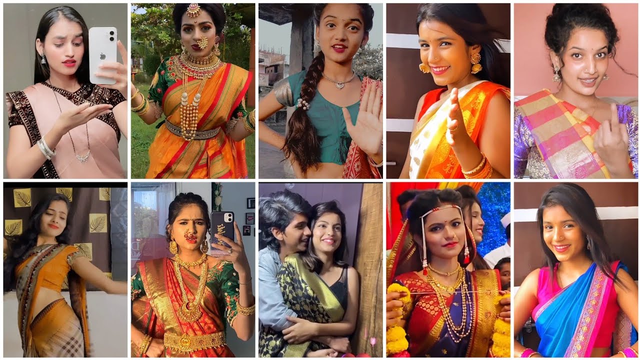 Marathi Girls Instagram Reels, Part-3 Tik tok video, Marathi Reel, Marathi Status, Status V Want
