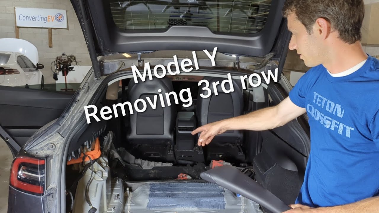 Removing 3rd row from Tesla Model Y