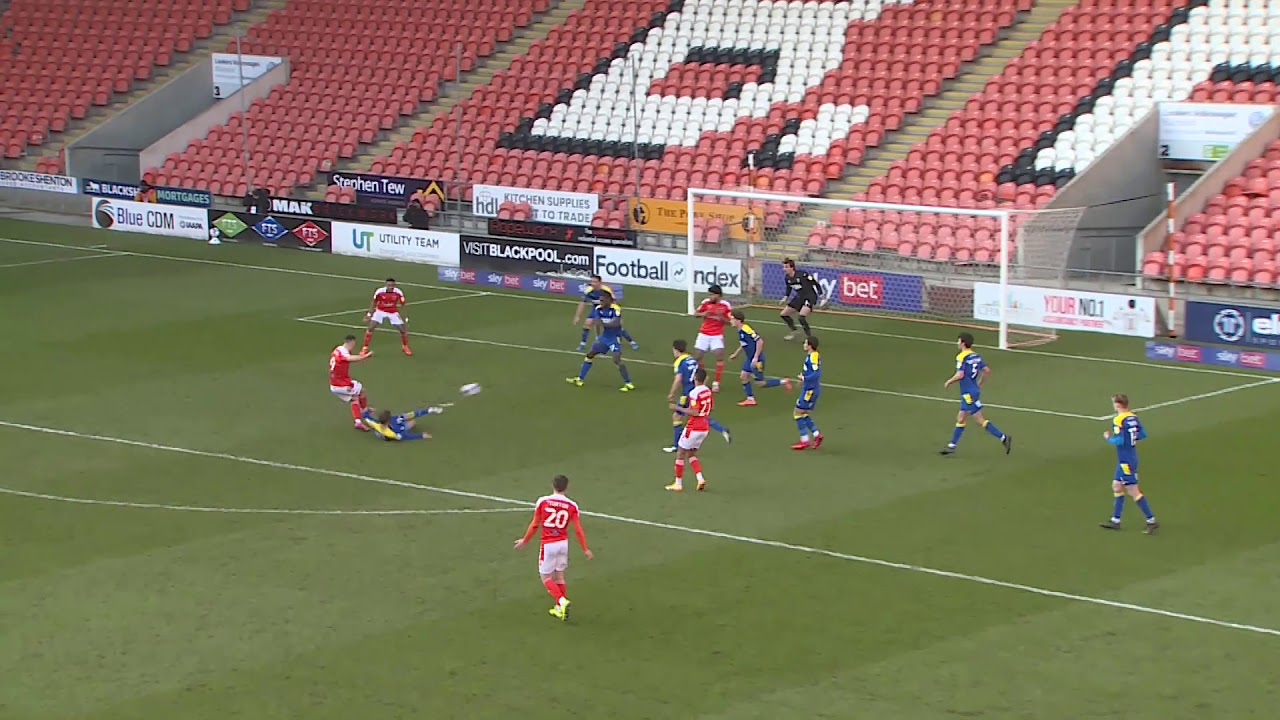 Blackpool v AFC Wimbledon highlights