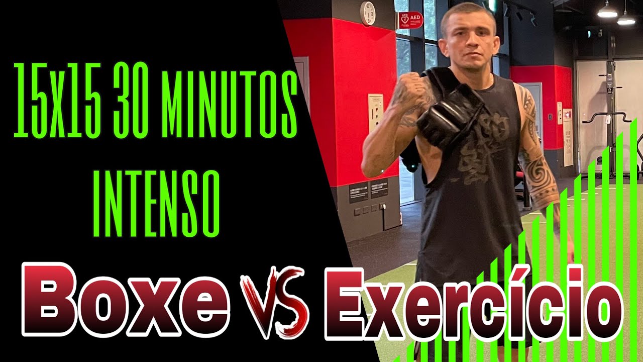 🥊  TREINO EM CASA [15x15] Exercício Em Casa para Treinar Sozinho [Aula De Boxe x Exercícios] [#FT47]