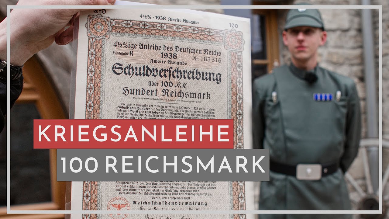 Imperiale Post & Kriegsanleihen von 1938