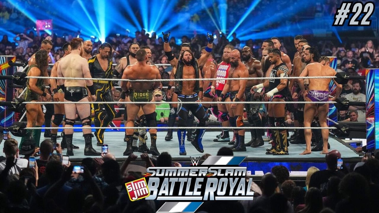 Полный матч: SummerSlam — Королевская битва Слима Джима