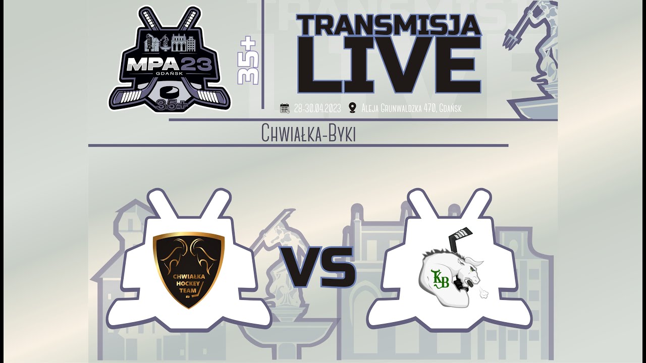 CHWIAŁKA  VS  BYKI   #hokej #mpa #hokejnalodzie #hokejamatorski #mpagdansk
