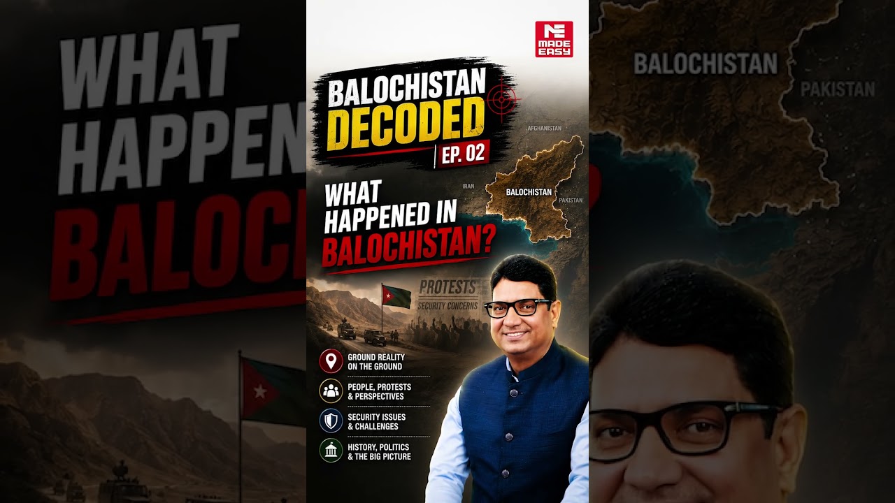 What Happened in Balochistan? | B Singh Sir Explains!