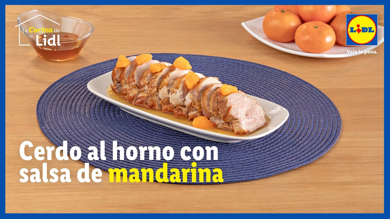 Cerdo al horno con salsa de mandarina 🍊 | Recetas con carne | Lidl España