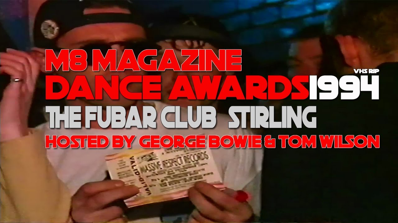 M8 Magazine Dance Awards The Fubar Club Stirling 1994 *VHS Rip*