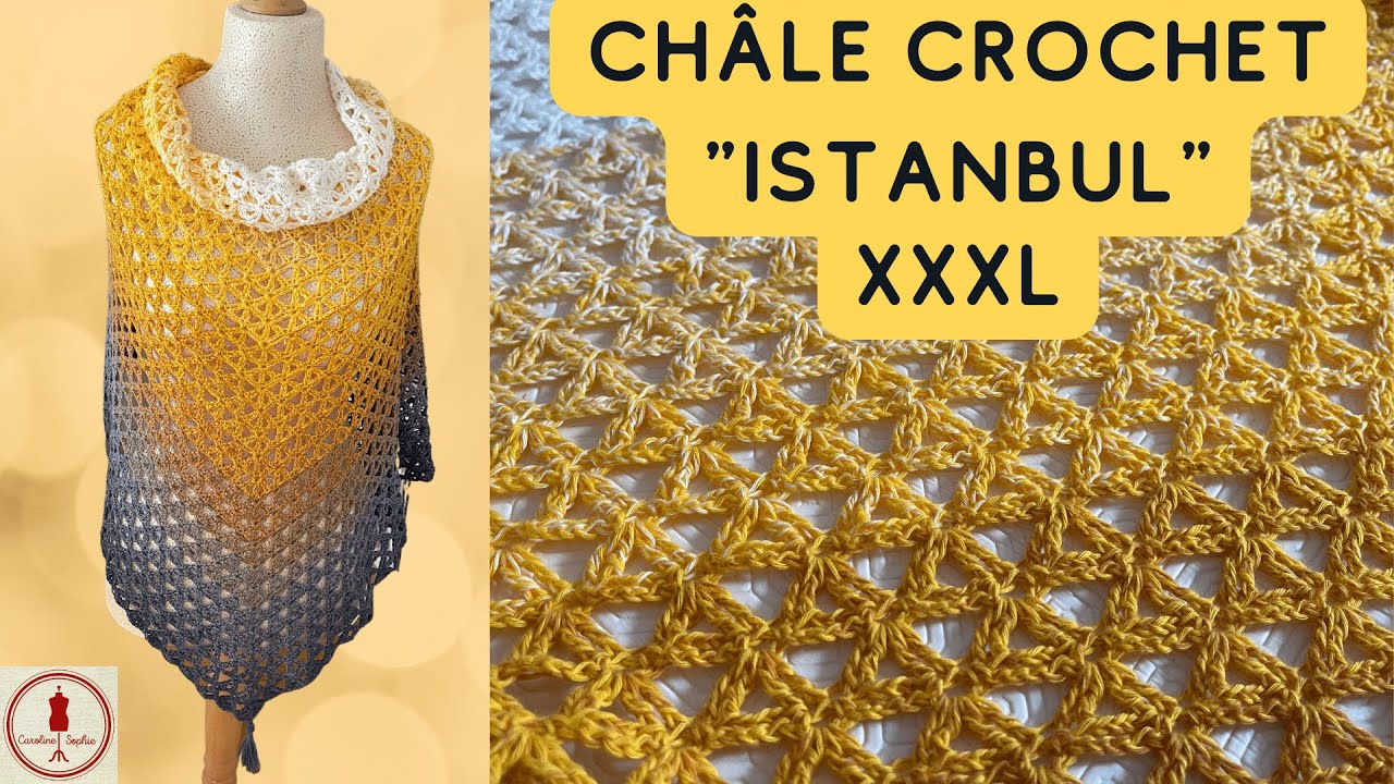 CHALE au CROCHET 