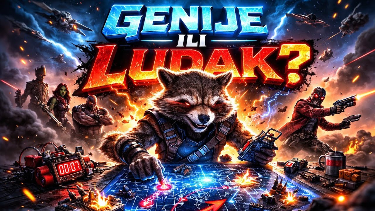Rocketov Plan – Genije Ili Ludak? 🚀🔥 | Guardians of the Galaxy