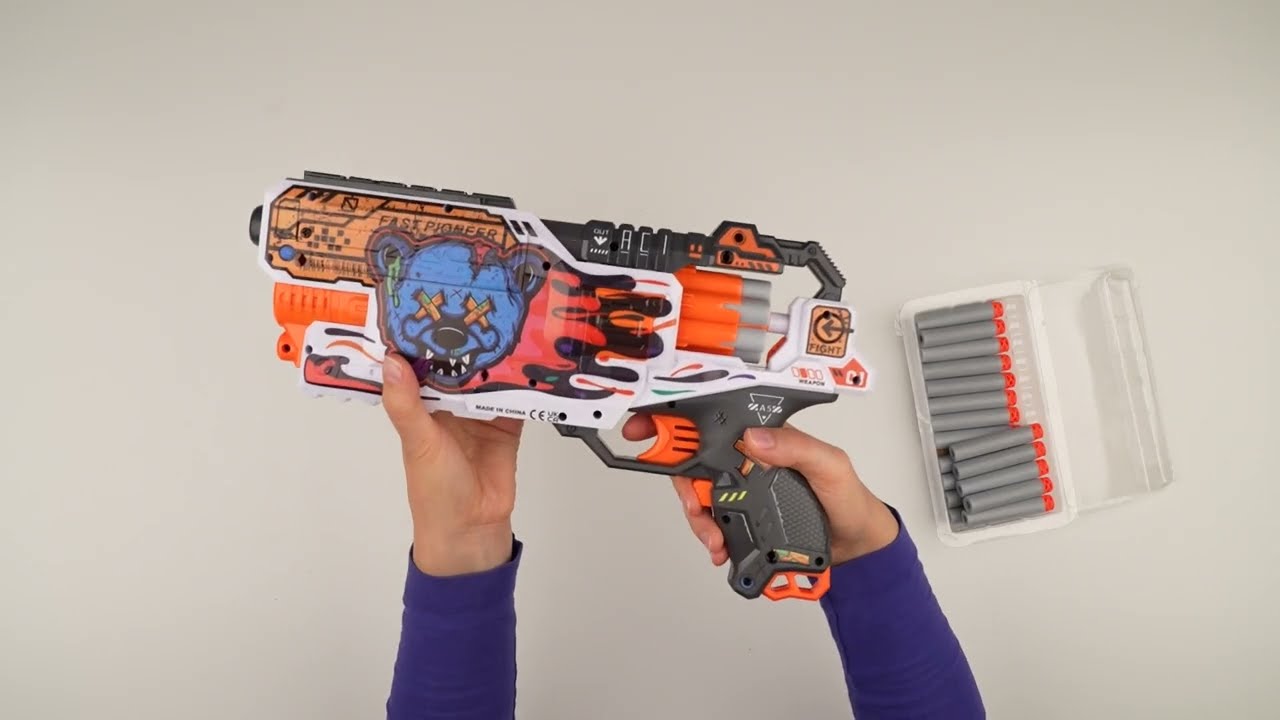 Fast Pioneer Dart Blaster BH147 &ndash; Der Blaster f&uuml;r schnelle Action, erh&auml;ltlich bei Monox Schweiz! 🔫🚀