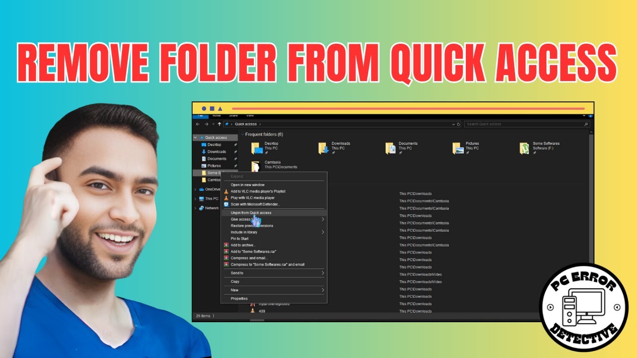 How to Remove Folder From Quick Access Windows 10 | Streamline Your Navigation