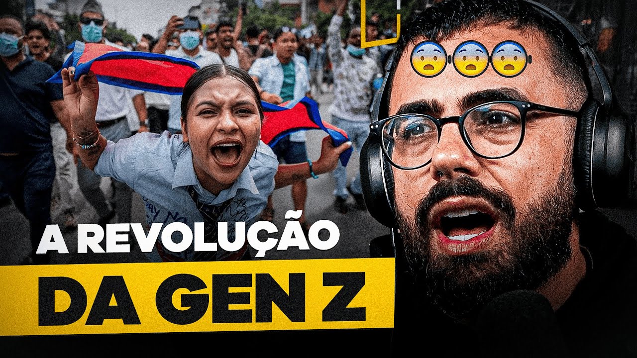 a GERAÇÃO Z fez sua PRIMEIRA REVOLUÇÃO POLÍTICA no NEPAL | CORTES do EDSON CASTRO