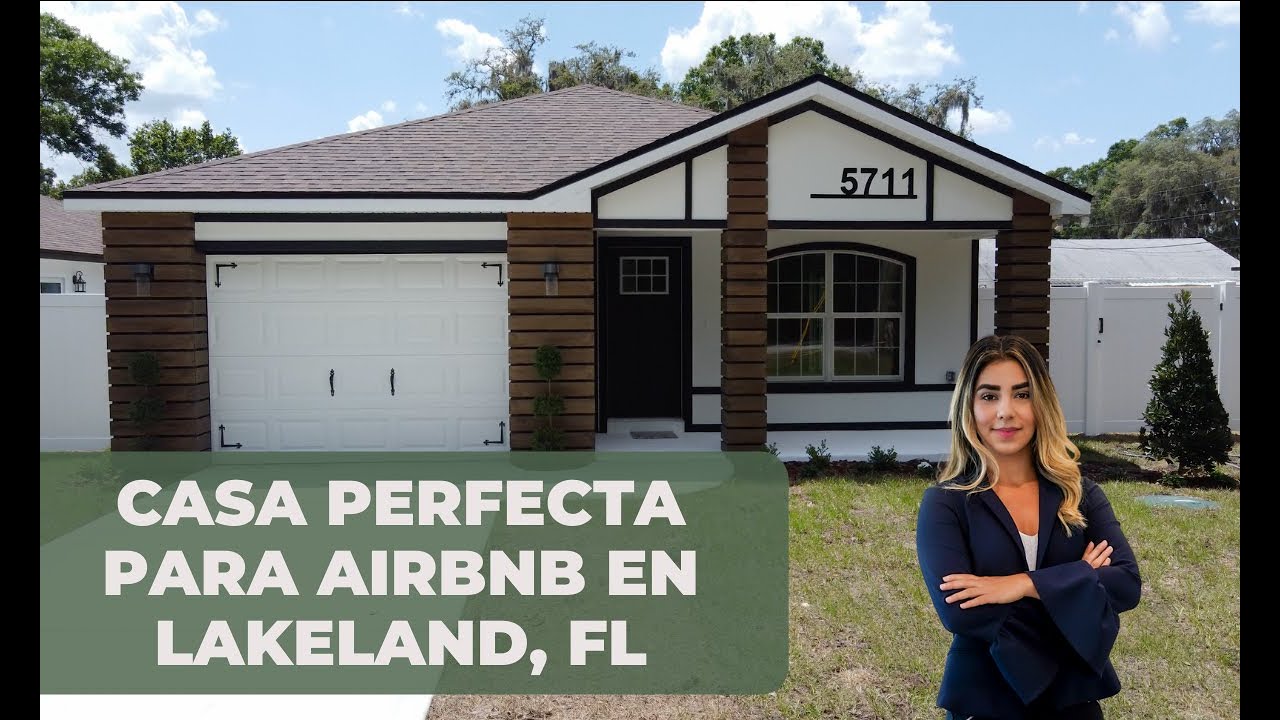 Casa Nueva y Perfecta para Rentas a Corto (Airbnb) o Largo Plazo en Lakeland, FL