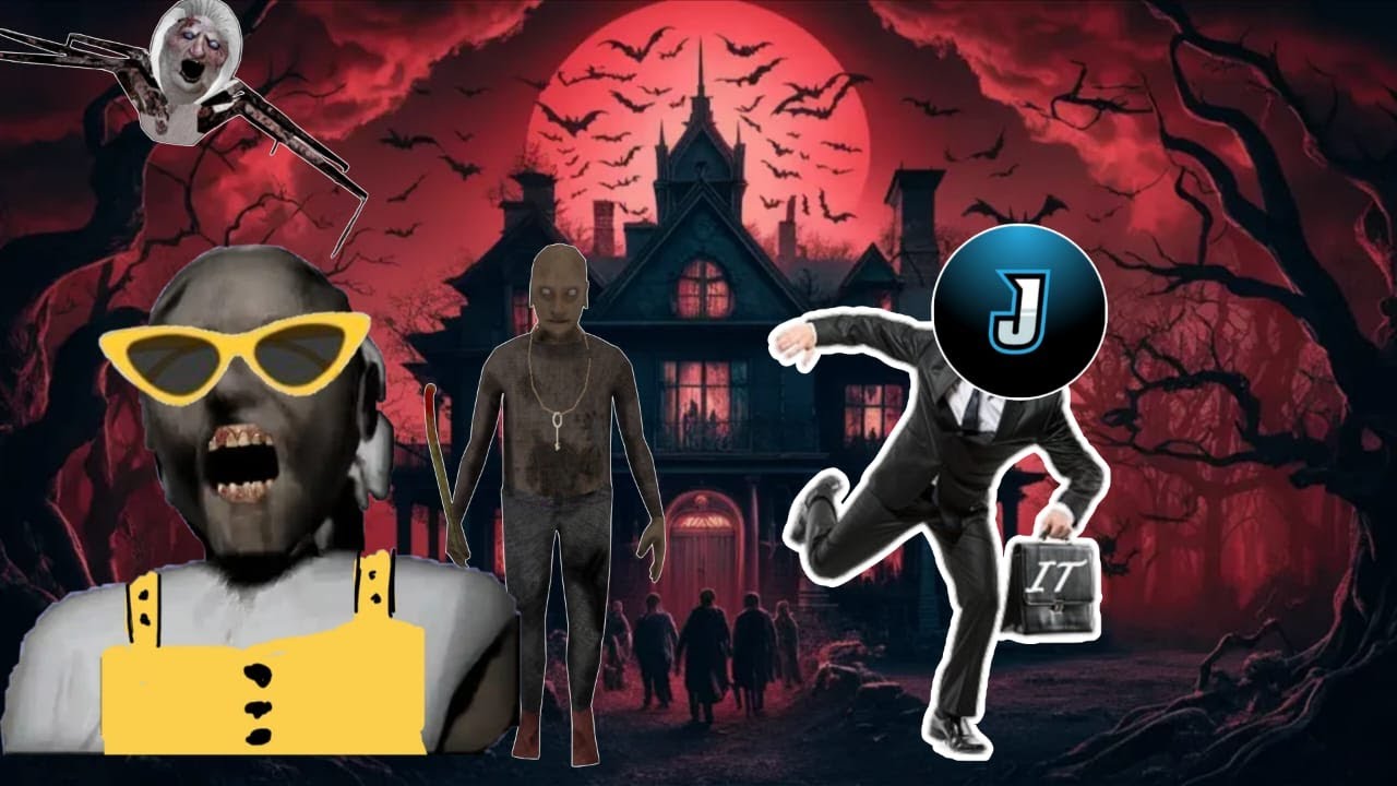 GRANNY HORROR BEST SURVIVE GAME JANVED GAMING  DAY 04 LIVE