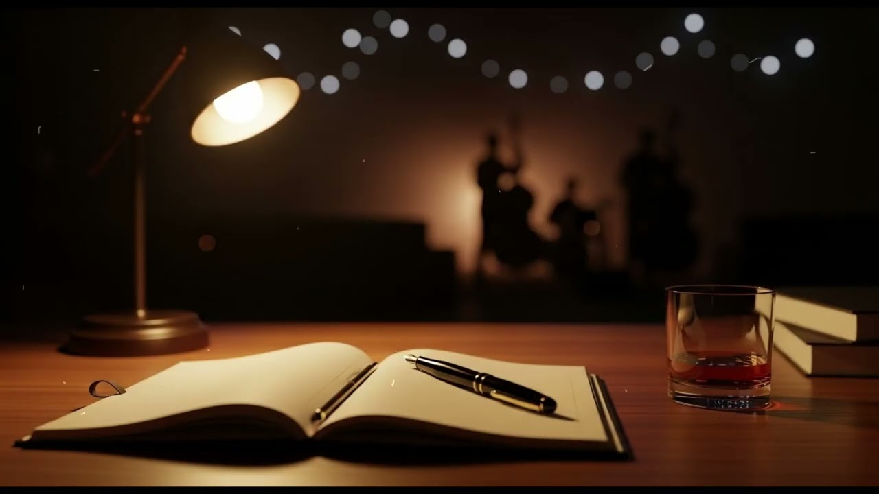 Smooth Whiskey Jazz 🥃 Soulful Blues Melodies for Focus, Study & Cozy Evening Vibes