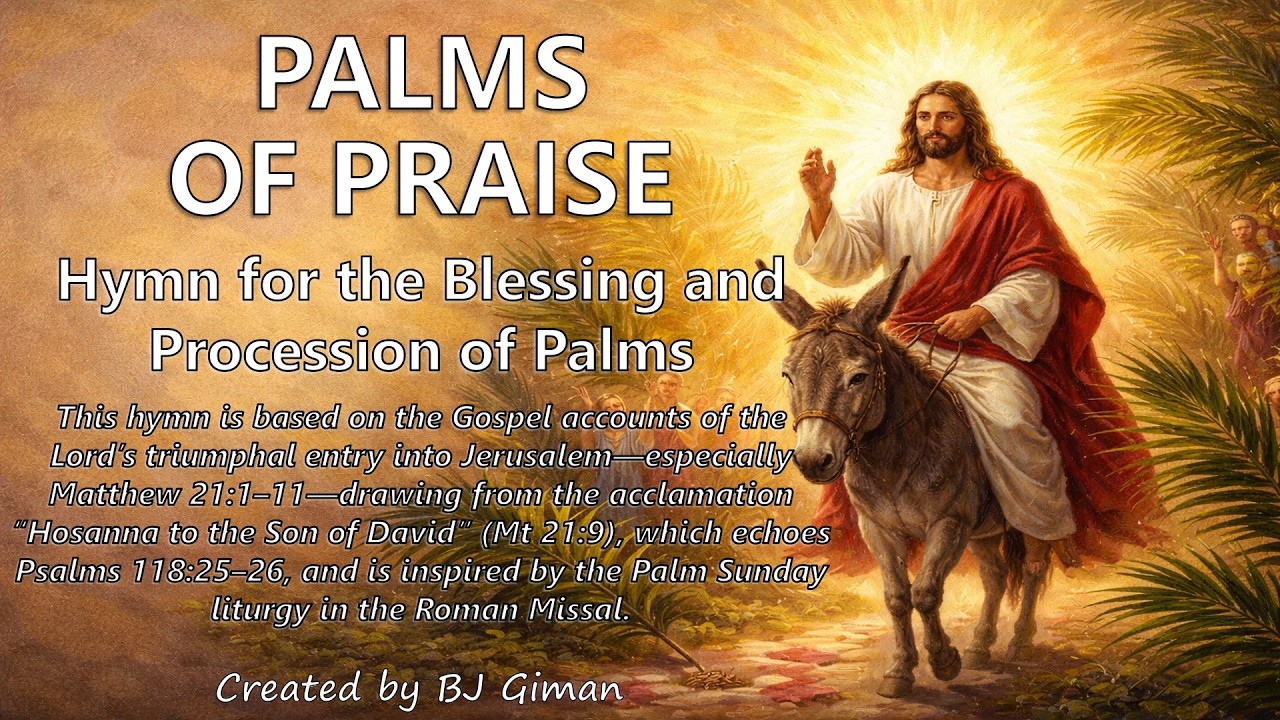 HYMN FOR THE BLESSING AND PROCESSION OF PALMS | PALMS OF PRAISE