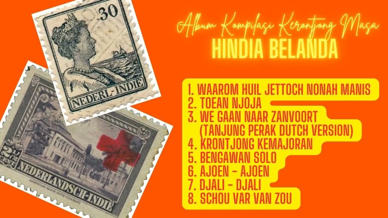 Kompilasi Lagu Kerontjong Masa Hindia Belanda #history #music #historia