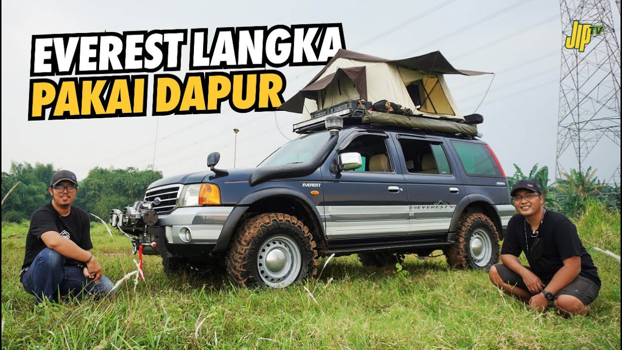 Modifikasi Camper, Ford Everest Limited 4x4 AT | JIP TV