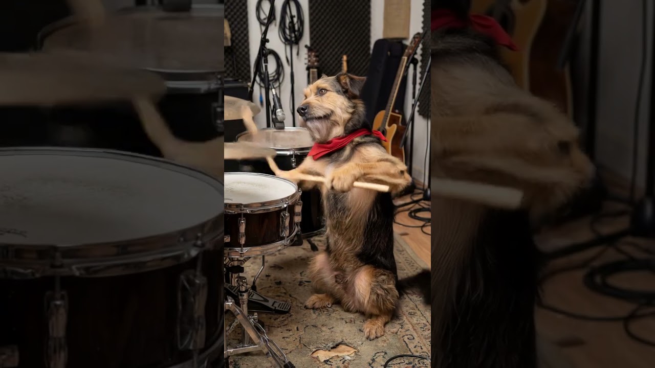 Rex Turns Big Drummer!  