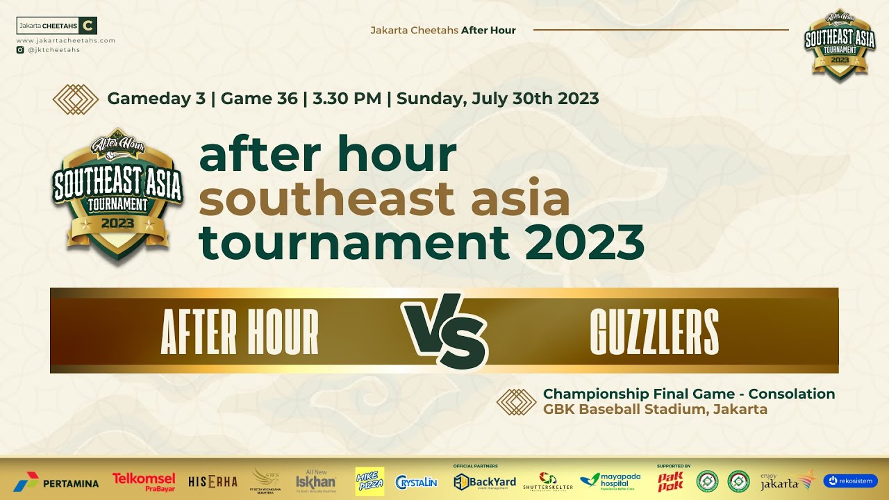 CHAMPIONSHIP FINAL - AFTER HOUR VS GUZZLERS