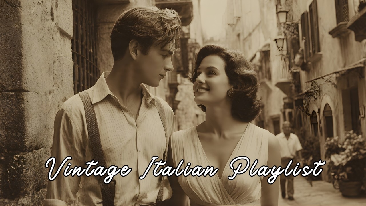 La Dolce Vita al Tramonto 🇮🇹 | Vintage Italian Love Songs