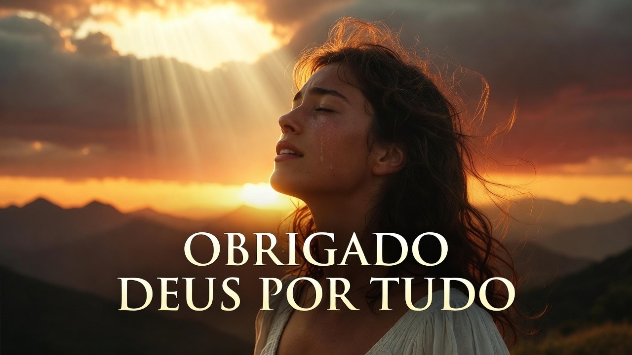 🙏 Obrigado Deus por Tudo | Música Gospel de Gratidão e Fé