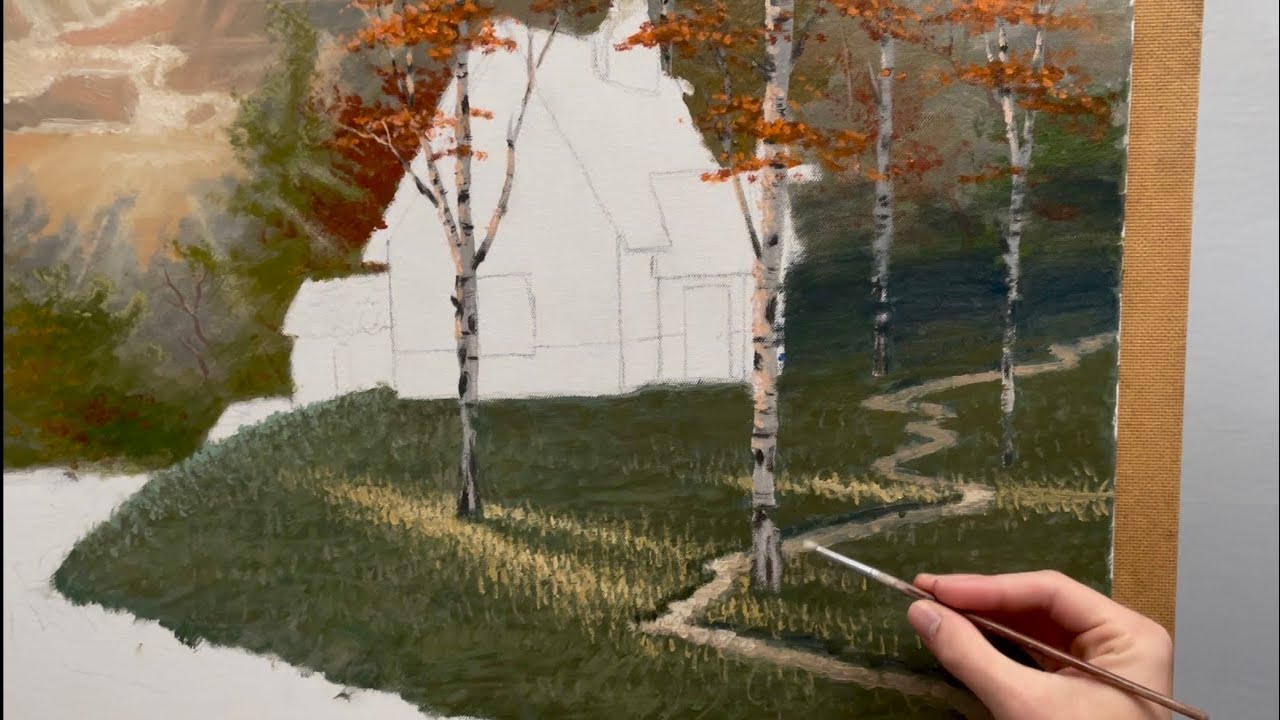 Grass Painting Tutorial - Acrylic 