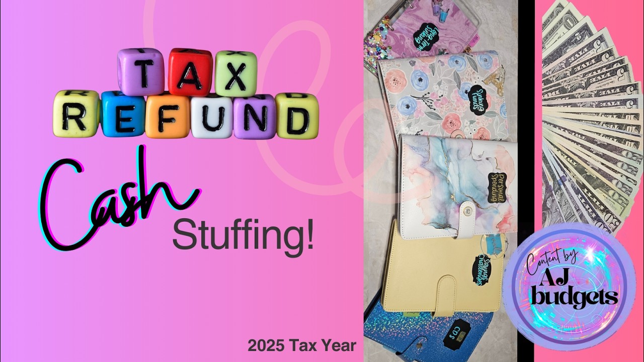 💰💲TAX RETURN Cash Stuffing!! 💲💰