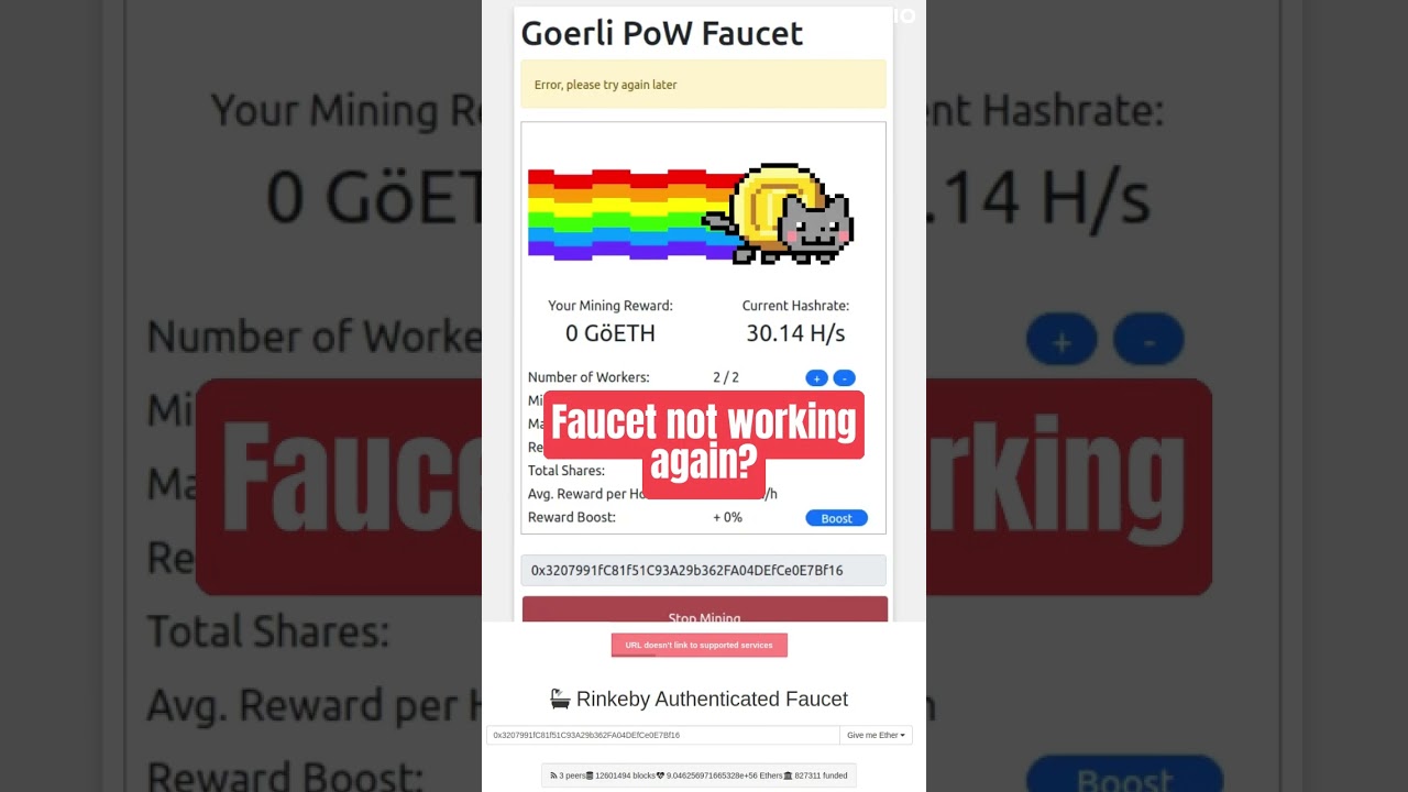 No Funds for Blockchain Development? Broken Faucets? Find out how to get FREE test ETH!